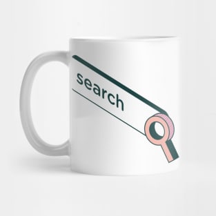 search bar Mug